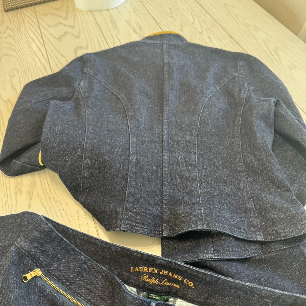 Bundle Ralph Lauren Demin blue and Gold with Military-Inspired Design - Picture 9 of 15